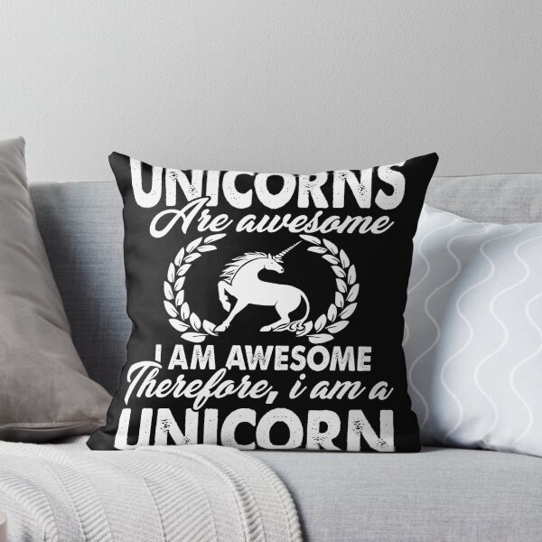 Item preview, Unicorn Are Awesome I Am Awesome Therefore I Am A Unicorn designed and sold by UnknownArtistt.