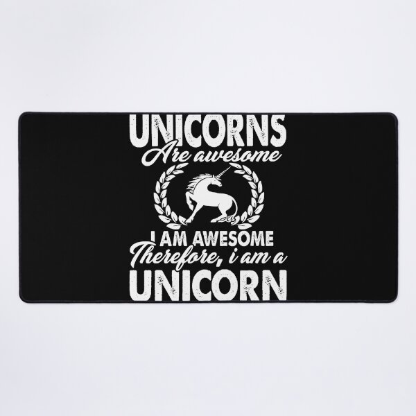 Item preview, Unicorn Are Awesome I Am Awesome Therefore I Am A Unicorn designed and sold by UnknownArtistt.