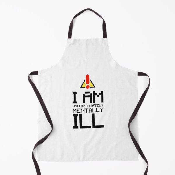 Item preview, Pixel Art Text: I am Unfortunately Mentally Ill designed and sold by SomeDesignThing.