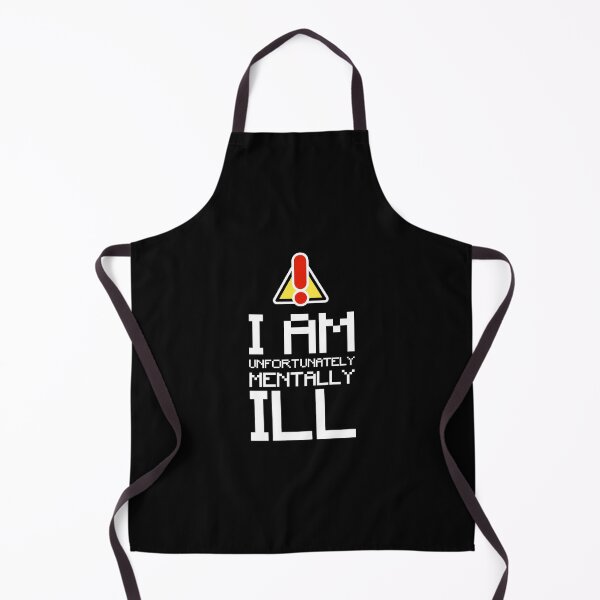 Item preview, Pixel Art Text: I am Unfortunately Mentally Ill designed and sold by SomeDesignThing.