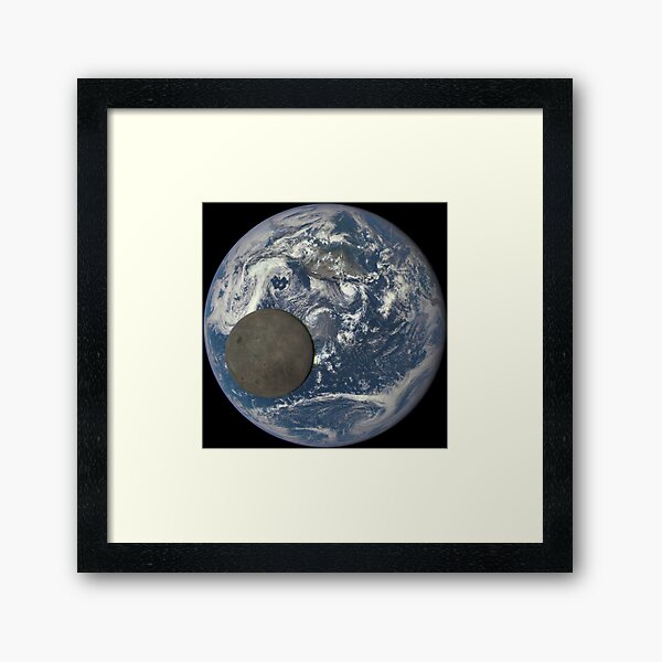 Item preview, Moon crossing face of Earth designed and sold by ChevDesign.