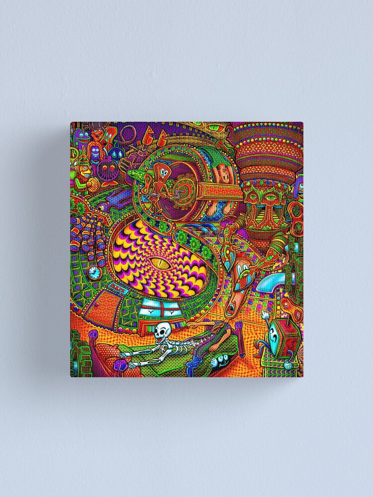 Alternate view of Carnival of the Abyss Canvas Print