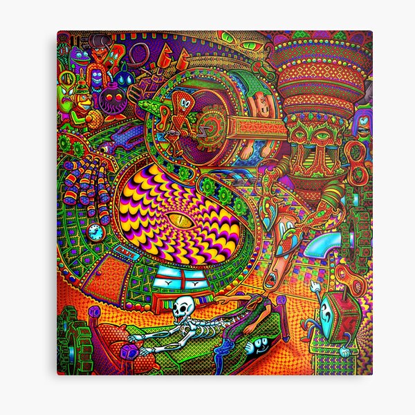 Carnival of the Abyss Metal Print