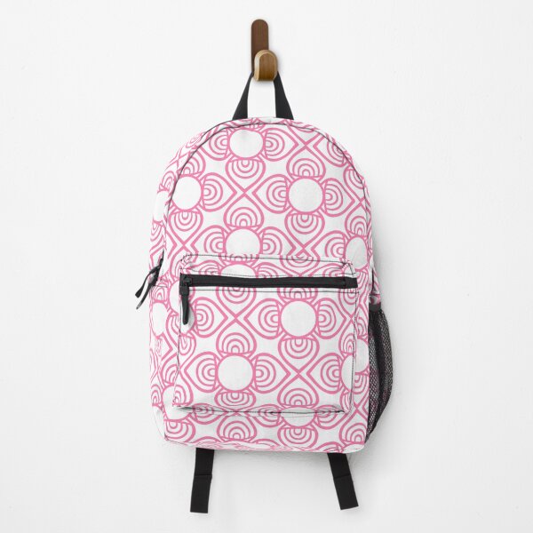 Item preview, Seamless Geometric Pink Flower Pattern designed and sold by risingrocket.