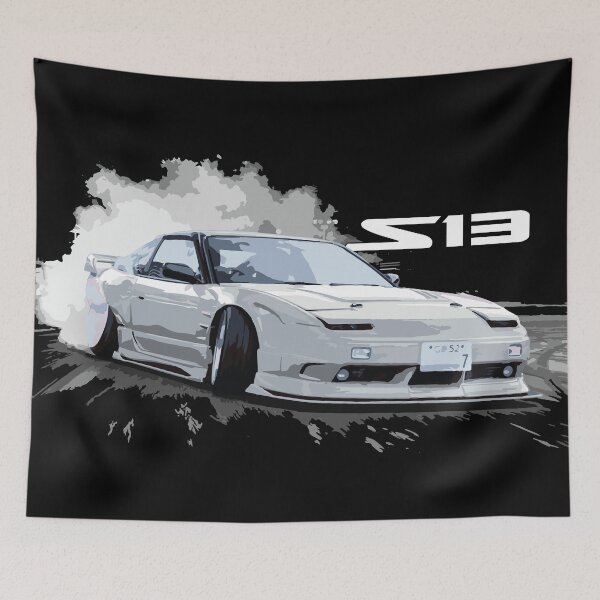 Item preview, nissan S13 240 SR20 drift  designed and sold by cowtownCOWBOY.
