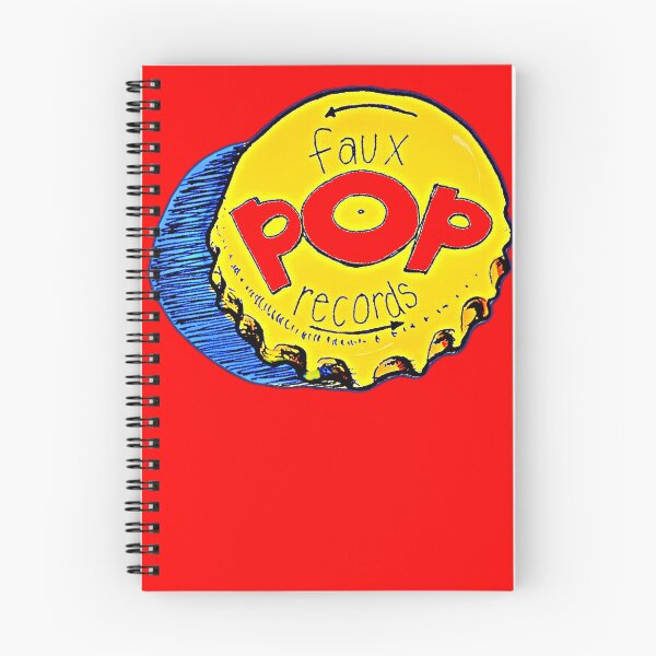 Item preview, Faux Pop Records Bottle Cap Logo in Color designed and sold by JohnnyArtPavlou.