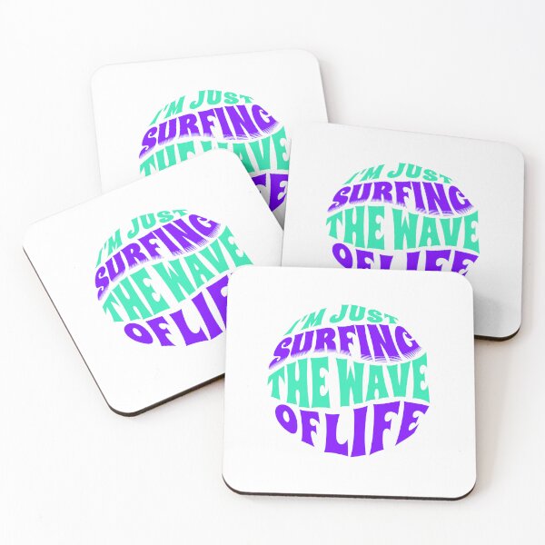 Item preview, I'm Just Surfing The Wave of Life designed and sold by Surfing Designs.Life.
