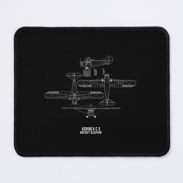 Item preview, Aeronca C3 Aircraft Blueprint designed and sold by PodiShawna.