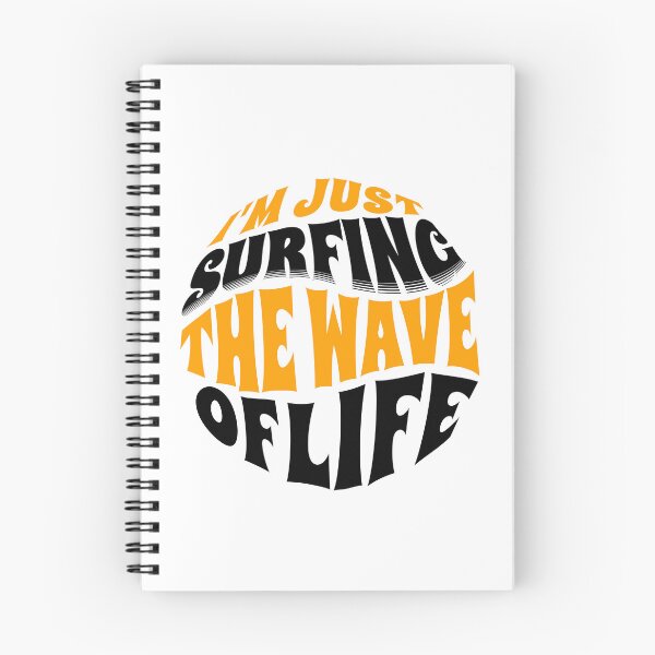 Item preview,  I'm Just Surfing The Wave of Life designed and sold by Surfing Designs.Life.
