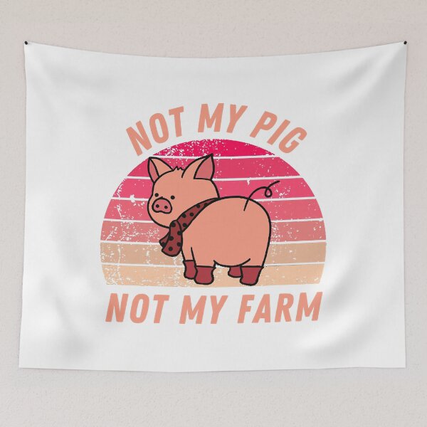Item preview, not my pig  designed and sold by HamishWhitty.