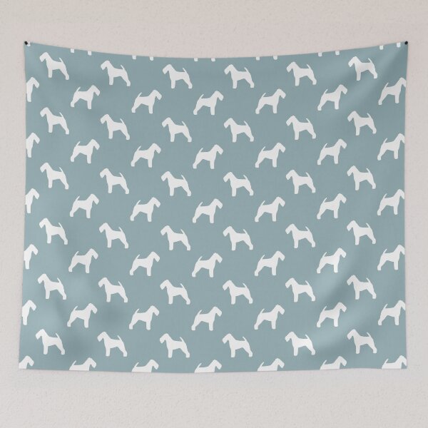 Item preview, Welsh Terrier Silhouette(s) designed and sold by Jenn Inashvili.