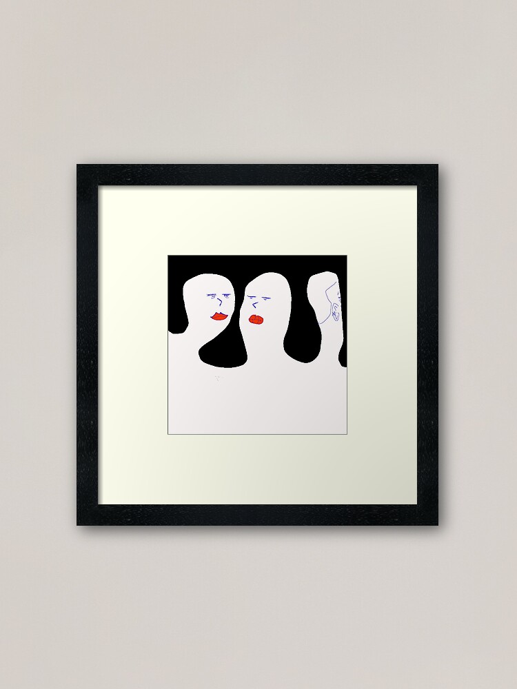 Alternate view of Choices Framed Art Print