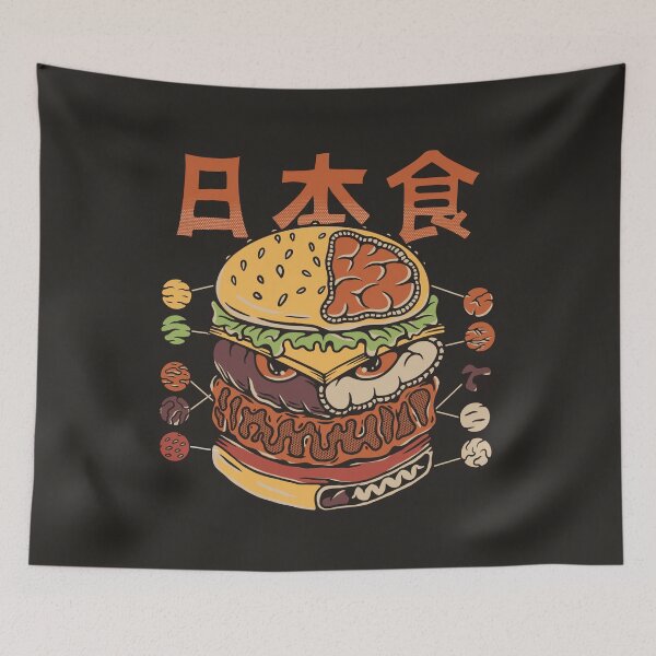 Item preview, Monster Burger designed and sold by footmarkstudio.