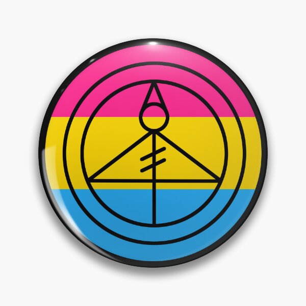 Item preview, THE OWL HOUSE GLYPH - PANSEXUAL FLAG designed and sold by alidrawss-1.