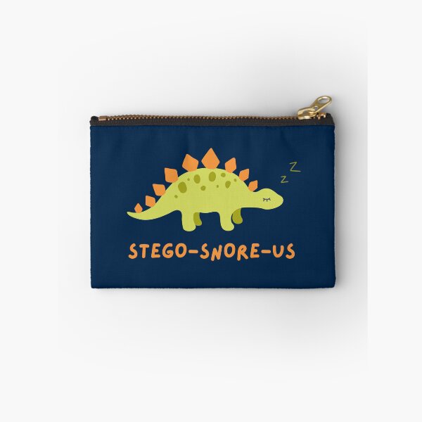 Item preview, Stego-Snore-us Sleeping Stegosaurus Snoring Dinosaur  designed and sold by CherieTree.