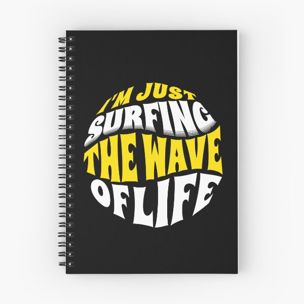Item preview,  I'm Just Surfing The Wave of Life designed and sold by Surfing Designs.Life.