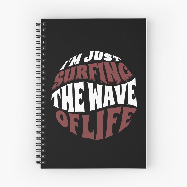 Item preview,  I'm Just Surfing The Wave of Life designed and sold by Surfing Designs.Life.