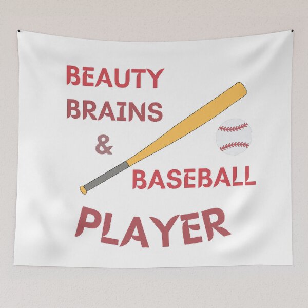 Item preview, Beauty Brains & Baseball Player designed and sold by Hammy97.