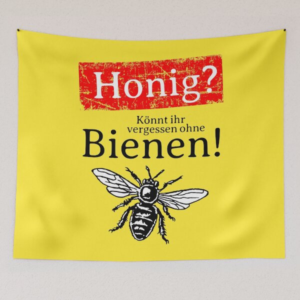 Item preview, No honey without bees! - Campaign against bee mortality designed and sold by theshirtshops.