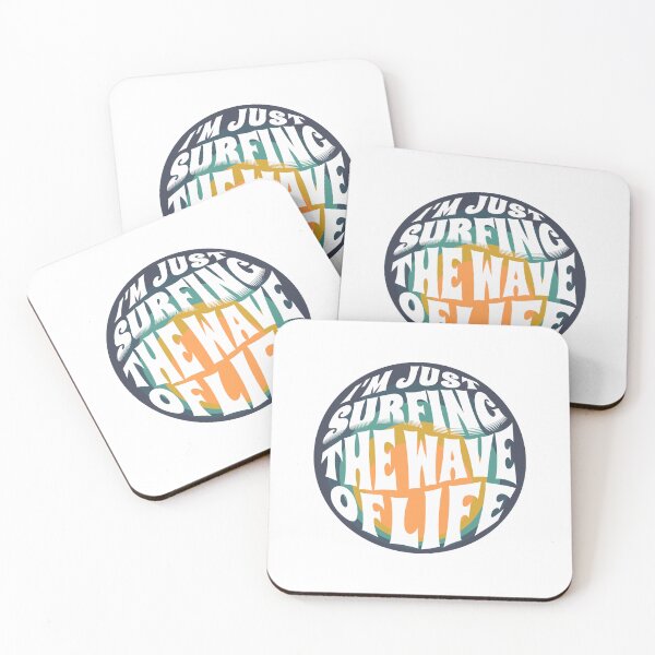 Item preview, I'm Just Surfing The Wave of Life designed and sold by Surfing Designs.Life.
