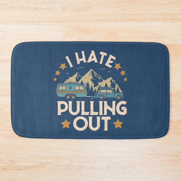 Item preview, Camping I Hate Pulling Out Trailer Vintage Retro Tavel Funny Gifts  designed and sold by alenaz.