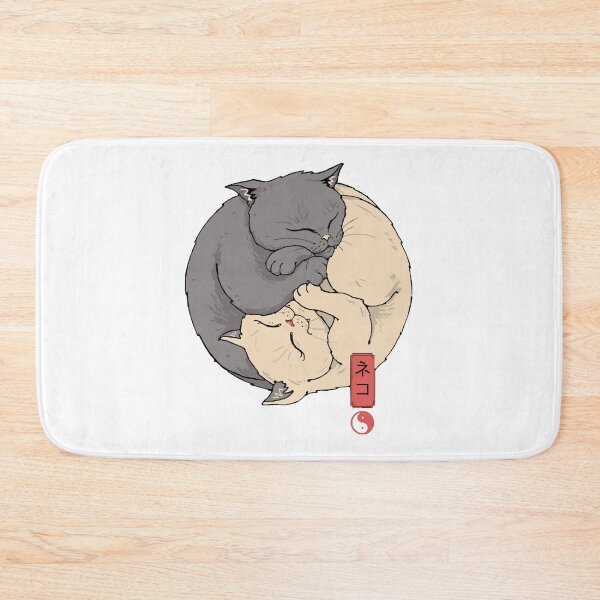 Item preview, Yin Yang Cats T-Shirt designed and sold by malishas.