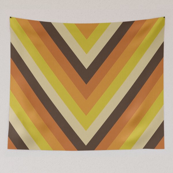 Item preview, Seventies stripes - sharps point pattern designed and sold by knappidesign.