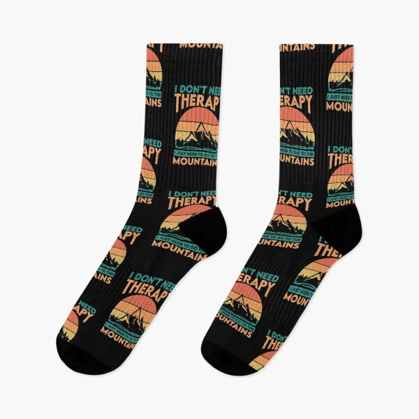 Item preview, I Don't Need Therapy I Just Need To Go To The Mountains - Mountain Bike Lover Vacation Outdoors Adventure designed and sold by Adexyl.