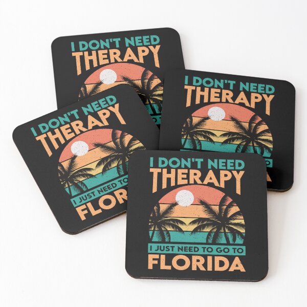 Item preview, I Don't Need Therapy I Just Need To Go To Florida: Florida Pride United States Home Calling - Vintage Flag Floridan designed and sold by Adexyl.