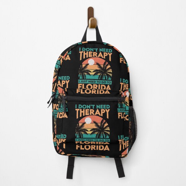 Item preview, I Don't Need Therapy I Just Need To Go To Florida: Florida Pride United States Home Calling - Vintage Flag Floridan designed and sold by Adexyl.