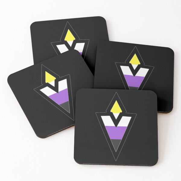 Item preview, Nonbinary Pride marker designed and sold by Gharashambuns.