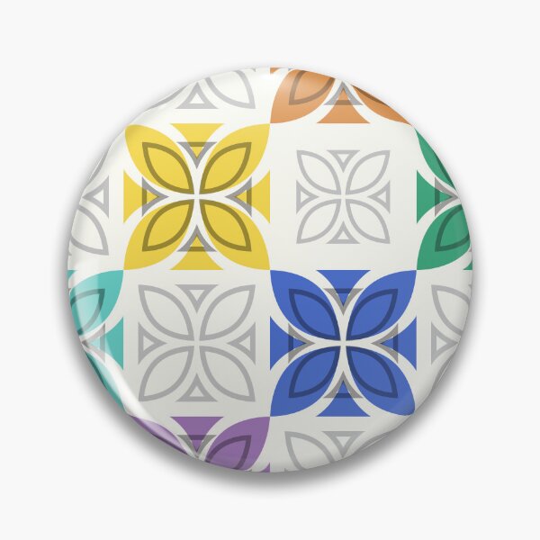 Item preview, Pasifika Nonu 1 Pattern - Rainbow 1 designed and sold by lolomastudio.