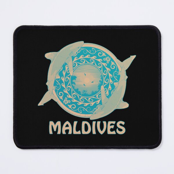 Item preview, Maldives Oceanic Whitetip Sharks designed and sold by NicGrayGraphic.
