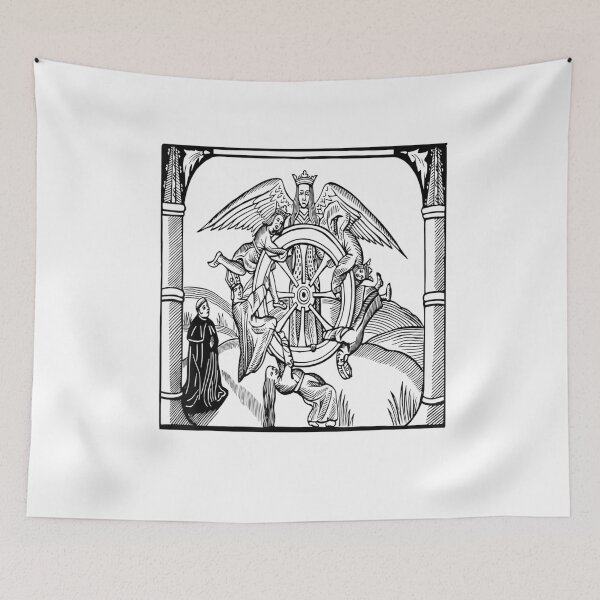 Item preview, Wheel of Fortune Fortuna Tyche Roman Greek Mythology designed and sold by osborange.