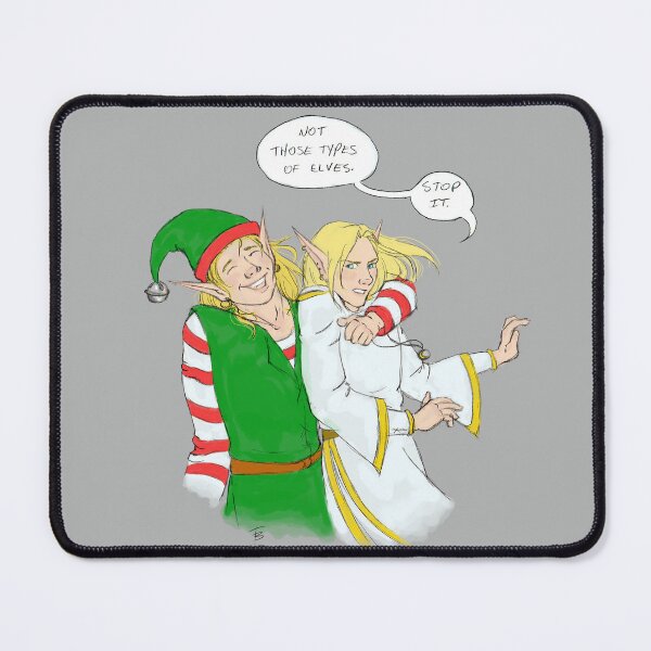 Item preview, Christmas Elves designed and sold by WolfbladeArts.