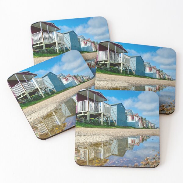 Item preview, Tankerton Beach Huts Reflection designed and sold by Alisonchambers2.