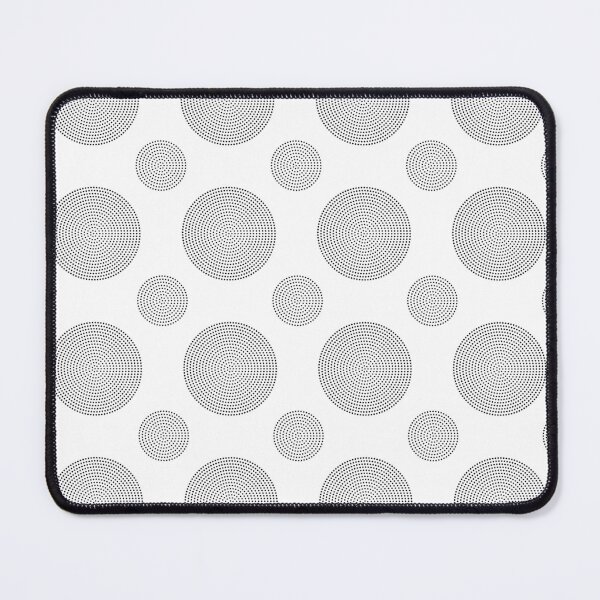 Item preview, White and black dotted circles designed and sold by Unaiza Khalid.