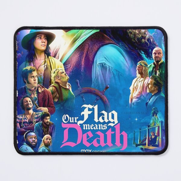 Item preview, Our Flag Means Death Poster designed and sold by michaelgoule.
