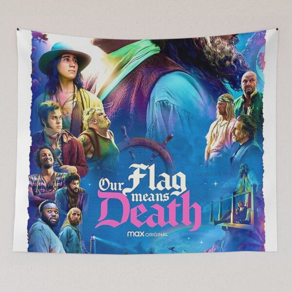 Item preview, Our Flag Means Death Poster designed and sold by michaelgoule.