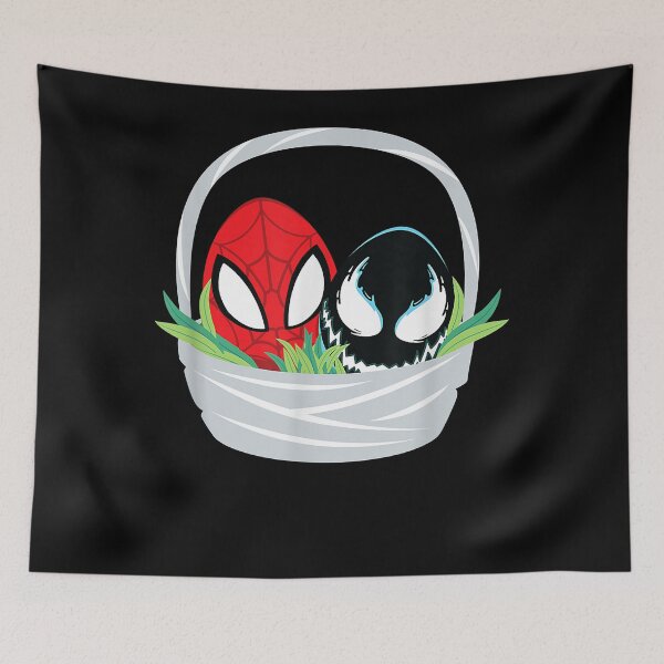 Artikelvorschau, Osterkorb von Spider-Mans und Venomm entworfen und verkauft von JadoreKiousg.