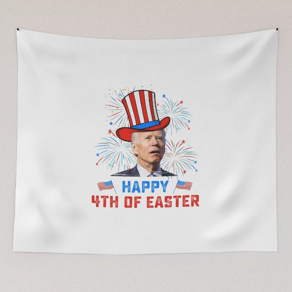 Item preview, Funny Joe Biden Happy 4th Of Easter Biden Confused 4th Of July  designed and sold by RosannaArt.