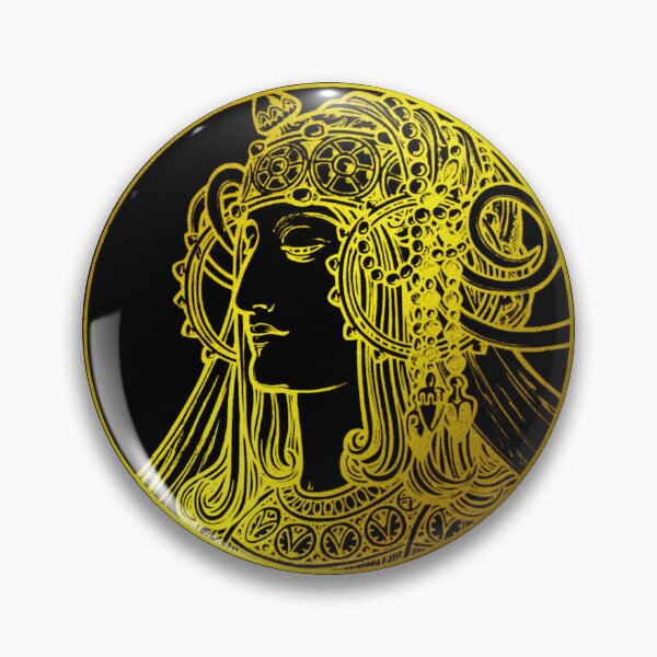 Artikelvorschau, Remixed Art Nouveau Gold Silhouette Woman von Alphonse Maria Mucha, Alfons Mucha, Mucha Alphonse Art, entworfen und verkauft von Tamas Das.