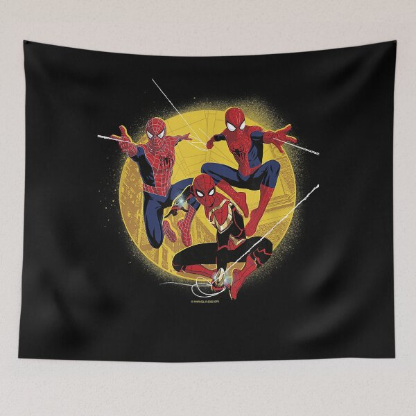 Item preview, Spider-Manss No-Way-Home Group Shot Moon City Fill  designed and sold by JadoreKiousg.