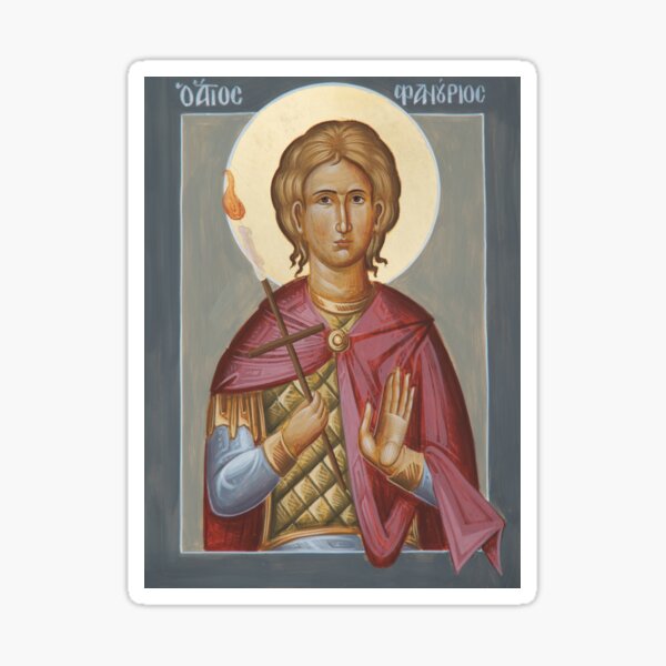 St Phanourios Sticker