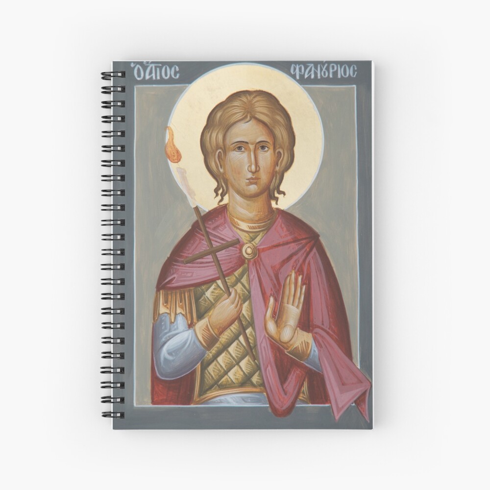 St Phanourios Spiral Notebook