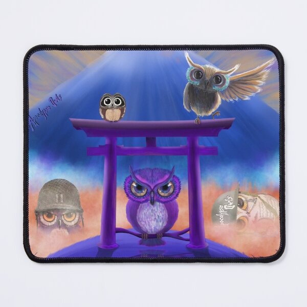 Item preview, Owls Rising designed and sold by ApocalypseOwls.