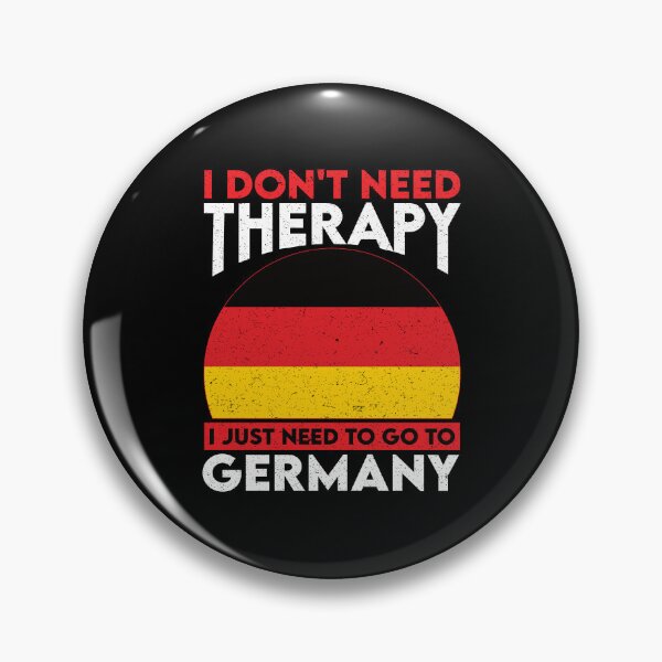 Item preview, I Don't Need Therapy I Just Need To Go To Germany: Germany Pride Home Calling - Vintage Flag German designed and sold by Adexyl.