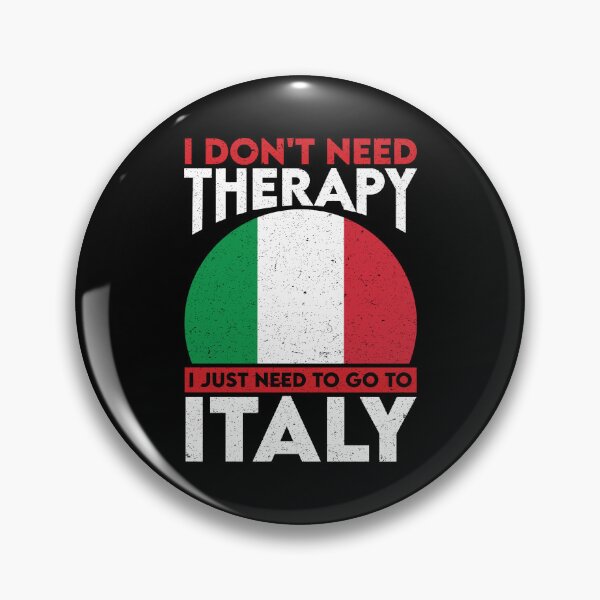 Item preview, I Don't Need Therapy I Just Need To Go To Italy: Italy Pride Home Calling - Vintage Flag Italian designed and sold by Adexyl.