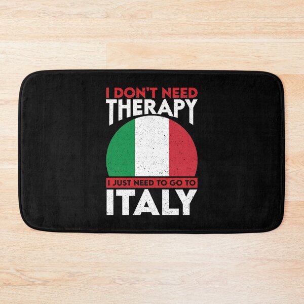 Item preview, I Don't Need Therapy I Just Need To Go To Italy: Italy Pride Home Calling - Vintage Flag Italian designed and sold by Adexyl.