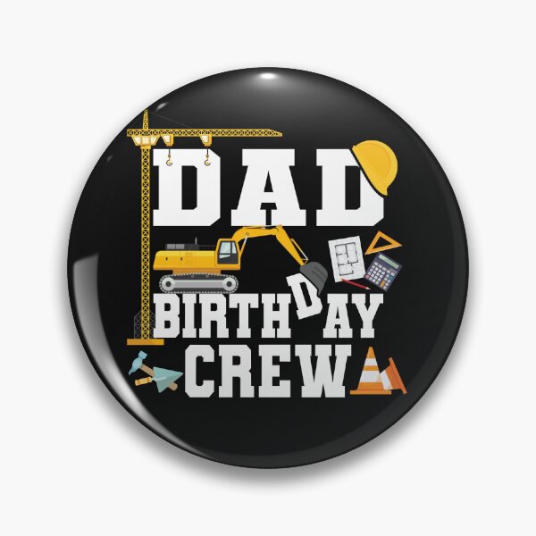 Item preview, Dad Birthday Crew Matching Construction Birthday Party designed and sold by mejeoshop.